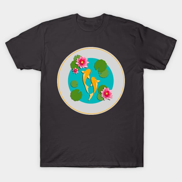 Koi Pond T-Shirt by IJ